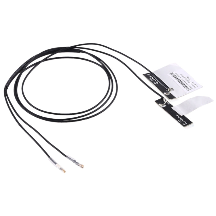 1 คู่ IPX4 9260ac WiFi 4G เสาอากาศดูอัลแบนด์ PFC Flex Cable สำหรับ M.2, ความยาว: 46 ซม. 63 ซม.
