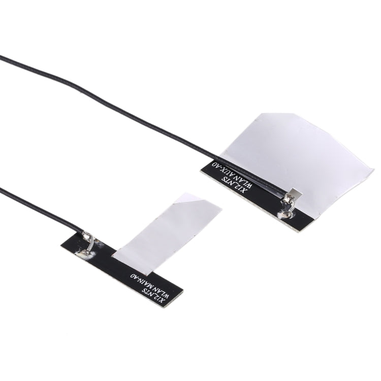 1 คู่ IPX4 9260ac WiFi 4G เสาอากาศดูอัลแบนด์ PFC Flex Cable สำหรับ M.2, ความยาว: 46 ซม. 63 ซม.