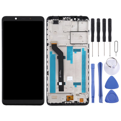 หน้าจอ LCD และชุดประกอบ Digitizer พร้อมกรอบสำหรับ Nokia 3.1 Plus TA-1118, For Nokia 3.1 Plus