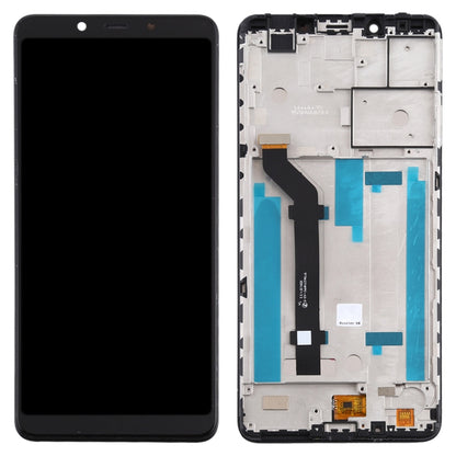 หน้าจอ LCD และชุดประกอบ Digitizer พร้อมกรอบสำหรับ Nokia 3.1 Plus TA-1118, For Nokia 3.1 Plus