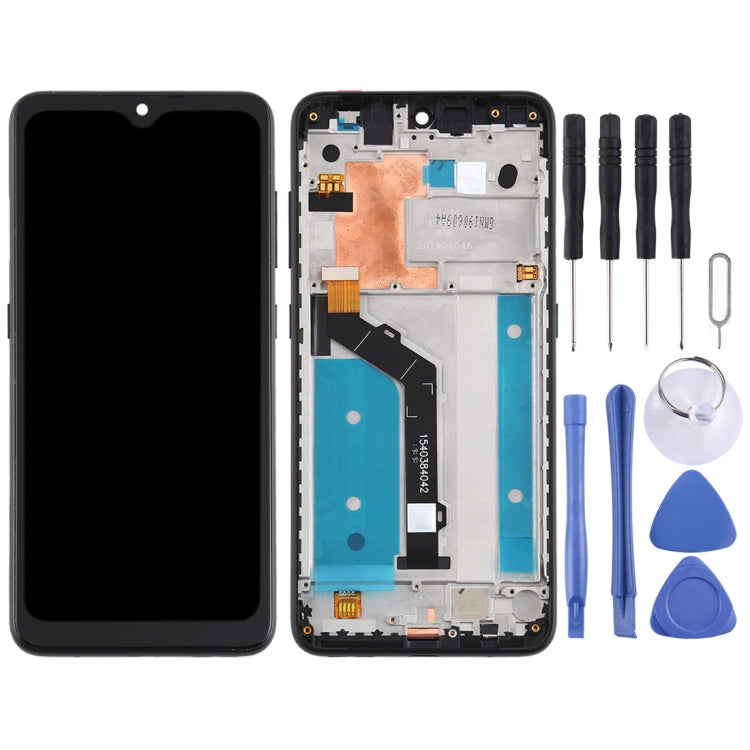 หน้าจอ LCD และชุดประกอบ Digitizer พร้อมกรอบสำหรับ Nokia 7.2 TA-1196, For Nokia 7.2