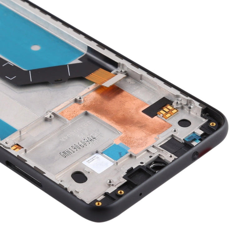 หน้าจอ LCD และชุดประกอบ Digitizer พร้อมกรอบสำหรับ Nokia 7.2 TA-1196, For Nokia 7.2