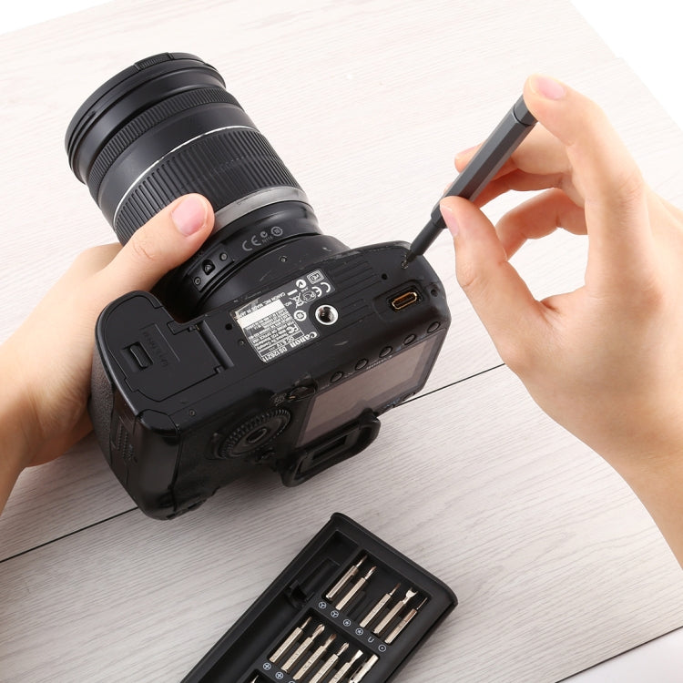ชุดเครื่องมือซ่อมแซมถอดประกอบไขควง, Screwdriver Tool (Black)