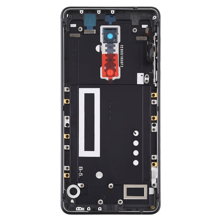 ฝาหลังแบตเตอรี่พร้อมปุ่ม Power & Volume Flex Cable และฝาครอบเลนส์กล้องสำหรับ Nokia 5 TA-1024 TA-1027 TA-1044 TA-1053, For Nokia 5(with Camera Lens Cover)