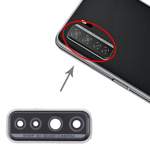 สำหรับ Huawei P40 Lite 5G/Nova 7 SE ฝาครอบเลนส์กล้องต้นฉบับ, For Huawei P40 Lite 5G (Original)