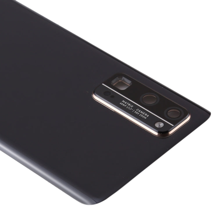 ฝาหลังแบตเตอรี่เดิมพร้อมฝาครอบเลนส์กล้องสำหรับ Huawei Honor 30 Pro, For Huawei Honor 30 Pro
