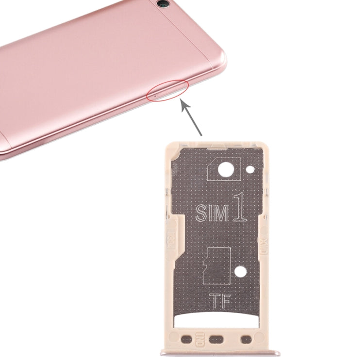 2 ถาดซิมการ์ด / ถาดการ์ด Micro SD สำหรับ Xiaomi Redmi 5A, Redmi 5A, For Redmi 5A, For Xiaomi Redmi 5A
