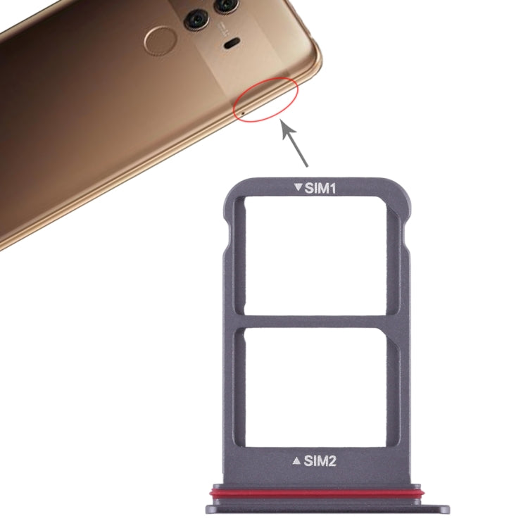 ถาดซิมการ์ด + ถาดซิมการ์ดสำหรับ Huawei Mate 10 Pro, For Huawei Mate 10 Pro