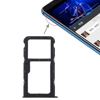 ถาดซิมการ์ด + ถาดซิมการ์ด / ถาดการ์ด Micro SD สำหรับ Huawei Honor Play 7X, For Honor Play 7X, For Huawei Play 7X