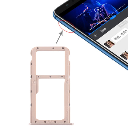 ถาดซิมการ์ด + ถาดซิมการ์ด / ถาดการ์ด Micro SD สำหรับ Huawei Honor Play 7X, For Honor Play 7X, For Huawei Play 7X