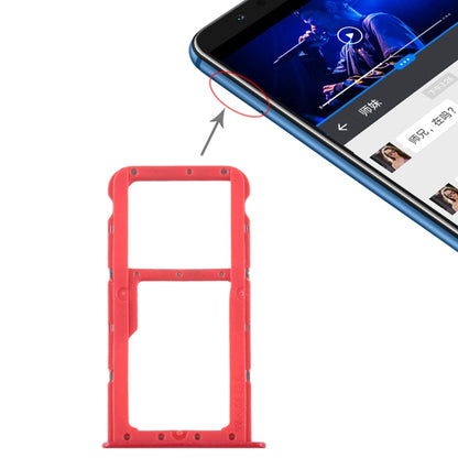 ถาดซิมการ์ด + ถาดซิมการ์ด / ถาดการ์ด Micro SD สำหรับ Huawei Honor Play 7X, For Honor Play 7X, For Huawei Play 7X