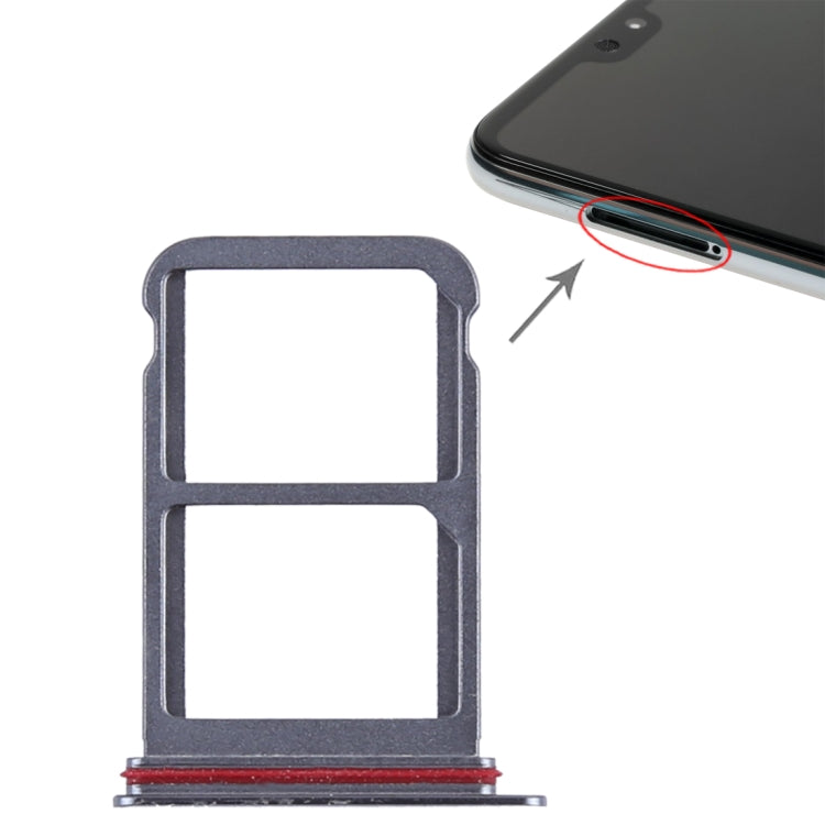 ถาดซิมการ์ด + ถาดซิมการ์ดสำหรับ Huawei P20 Pro, For Huawei P20 Pro