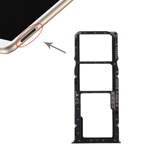 ถาดซิมการ์ด 2 ใบ + ถาดการ์ด Micro SD สำหรับ Huawei Enjoy 8 Plus, For Huawei Enjoy 8 Plus