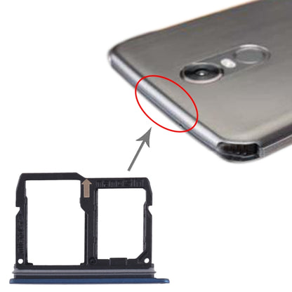 ถาดนาโนซิมการ์ด + ถาดใส่การ์ด Micro SD สำหรับ LG Stylo 4 / Q Stylus Q710 / LM-Q710CS / LM-Q710MS / LM-Q710ULS / LM-Q710ULM / LM-Q710TS / LM-Q710WA, For LG Stylo 4