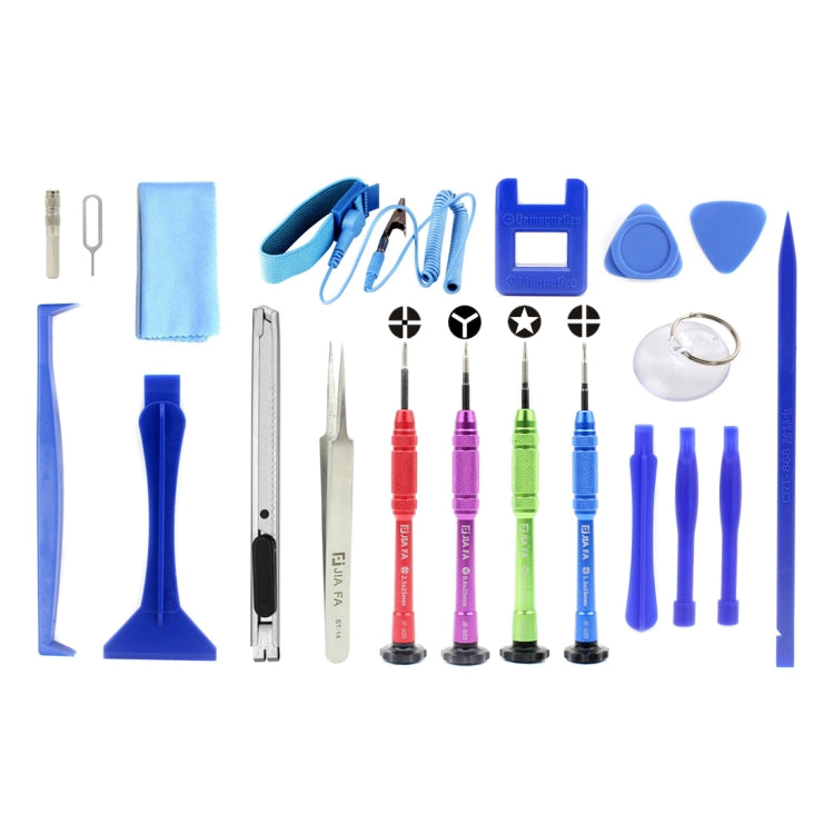 JIAFA JF-8166 ชุดเครื่องมือซ่อม 21 in 1 พร้อมกระเป๋า, JF-8166