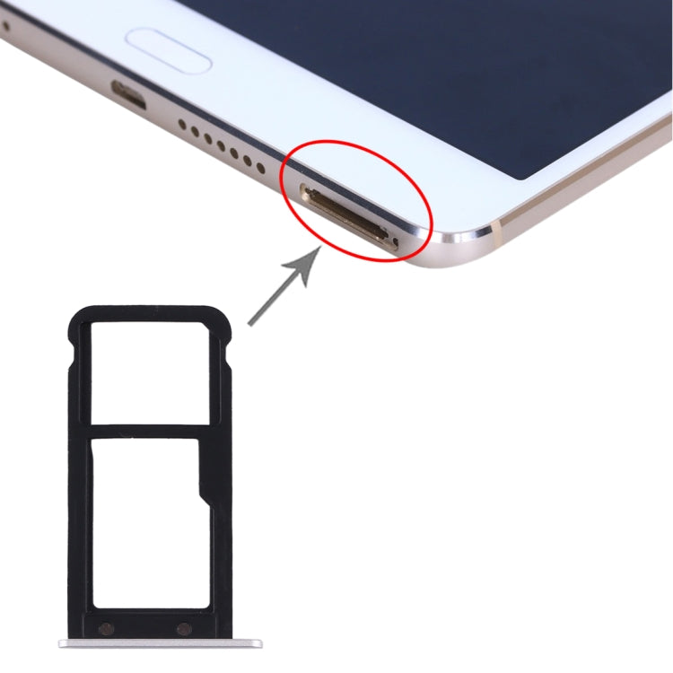 ถาดซิมการ์ด + ถาดการ์ด Micro SD สำหรับ Huawei MediaPad M3 8.4 (รุ่น 4G), For Huawei MediaPad M3 8.4 (4G Version)
