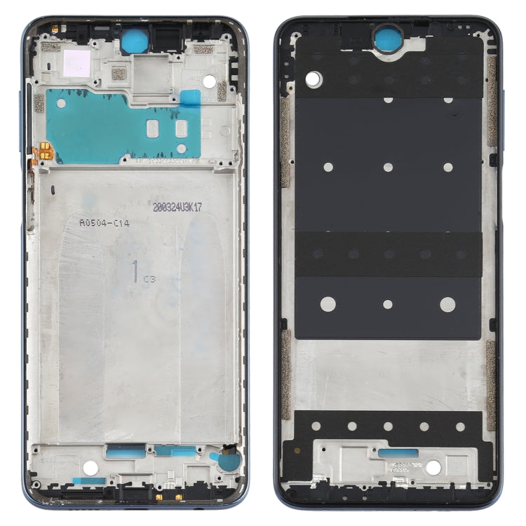 Original ด้านหน้าที่อยู่อาศัยกรอบ LCD แผ่นสำหรับ Xiaomi Redmi หมายเหตุ 9S/หมายเหตุ 9 Pro (อินเดีย)/หมายเหตุ 9 Pro Max/หมายเหตุ 10 Lite, For Xiaomi Redmi Note 9S (Original)(Grey), For Xiaomi Redmi Note 9S (Original)