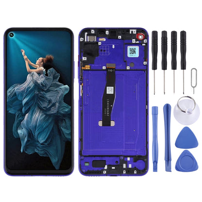 หน้าจอแอลซีดีและชุดประกอบDigitizerพร้อมกรอบสำหรับHuawei Honor 20 / Nova 5T, For Honor 20, For Huawei Nova 5T, For Huawei Honor 20(Phantom Blue), For Huawei Honor 20