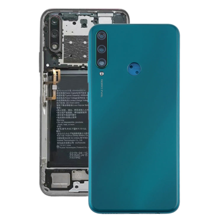 ฝาหลังแบตเตอรี่เดิมพร้อมฝาครอบเลนส์กล้องสำหรับ Huawei Y6p, For Huawei Y6p(Original)