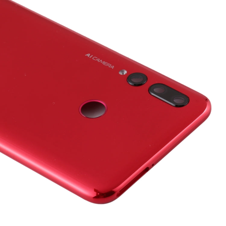 ฝาหลังแบตเตอรี่เดิมพร้อมฝาครอบเลนส์กล้องสำหรับ Huawei P Smart+ 2019, For Huawei P Smart+ 2019(Original)