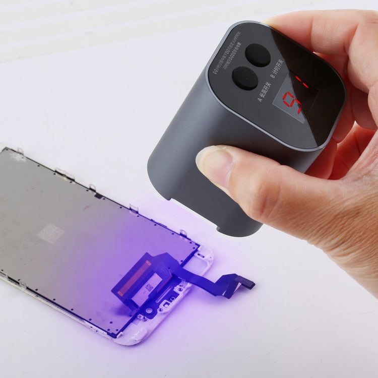 QIANLI 4W ชาร์จโทรศัพท์อัจฉริยะซ่อม UV Curing Lamp, QIANLI 4W