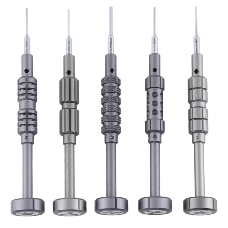 QIANLI 5 in 1 เครื่องมือซ่อม Precision Multi-Purpose 3D Grenade Magnetic ไขควง ชุด, 3D