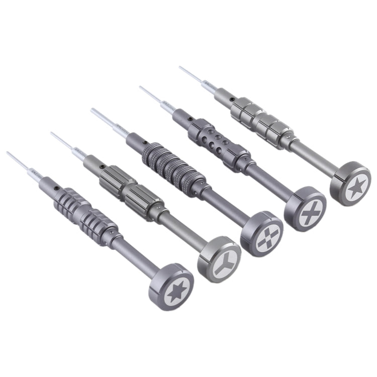 QIANLI 5 in 1 เครื่องมือซ่อม Precision Multi-Purpose 3D Grenade Magnetic ไขควง ชุด, 3D