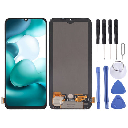 หน้าจอ LCD วัสดุ AMOLED ดั้งเดิมและชุดประกอบ Digitizer สำหรับ Xiaomi Mi 10 Lite 5G, For Xiaomi Mi 10 Lite 5G(Original)