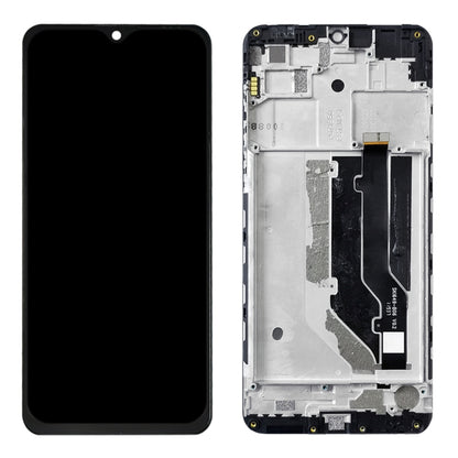 หน้าจอแอลซีดีและชุดประกอบDigitizerพร้อมกรอบสำหรับZTE Blade 20 Smart / V1050, For ZTE Blade 20 Smart