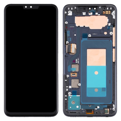 หน้าจอแอลซีดีและชุดประกอบDigitizerพร้อมกรอบสำหรับLG V40 ThinQ, For LG V40 ThinQ
