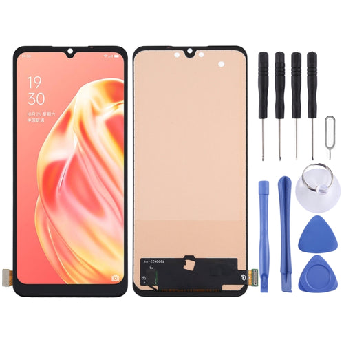 หน้าจอแอลซีดีวัสดุ TFT และชุดประกอบ Digitizer สำหรับ OPPO Reno3 / A91 / F15 / F17 ไม่รองรับการระบุลายนิ้วมือ, For OPPO Reno3 / A91(TFT)