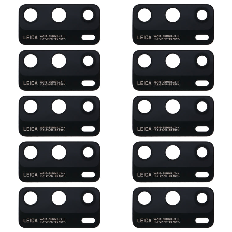 สำหรับ Huawei P40 10 ชิ้นเลนส์กล้องด้านหลัง, For Huawei P40