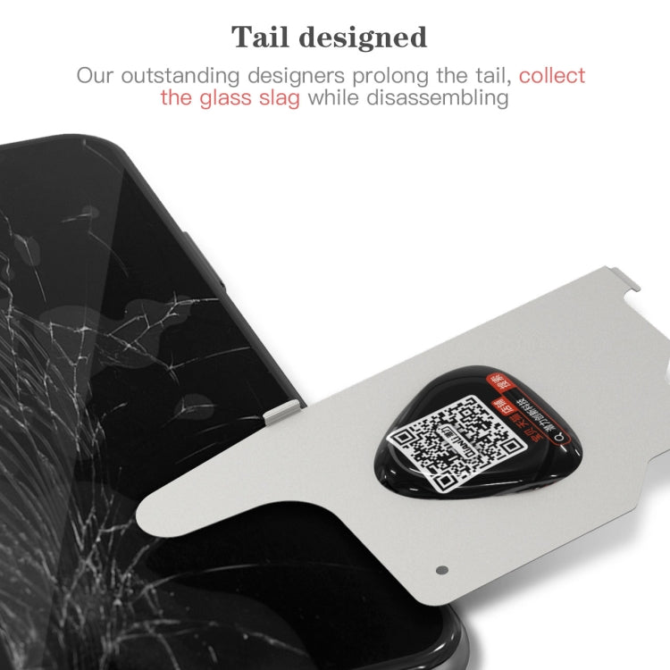 10 ชิ้น QIANLI 3D Ultra Thin Pry Spudger การ์ดถอดประกอบหน้าจอ, 3D Ultra Thin