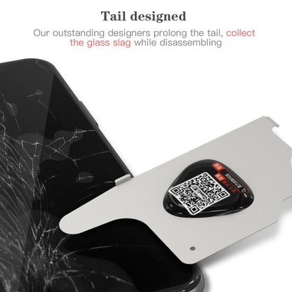 10 ชิ้น QIANLI 3D Ultra Thin Pry Spudger การ์ดถอดประกอบหน้าจอ, 3D Ultra Thin