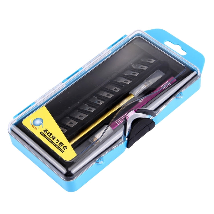 WLXY WL-9312 ชุดมีดแกะสลัก ความยาวมีด: 15 / 14.5ซม., WL-9312