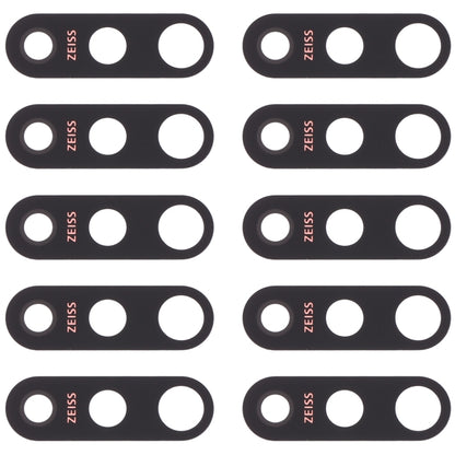 10 ชิ้นเลนส์กล้องด้านหลังสำหรับ Nokia X71 / 8.1 Plus / TA-1167 / TA-1188, For Nokia X71 / 8.1 Plus