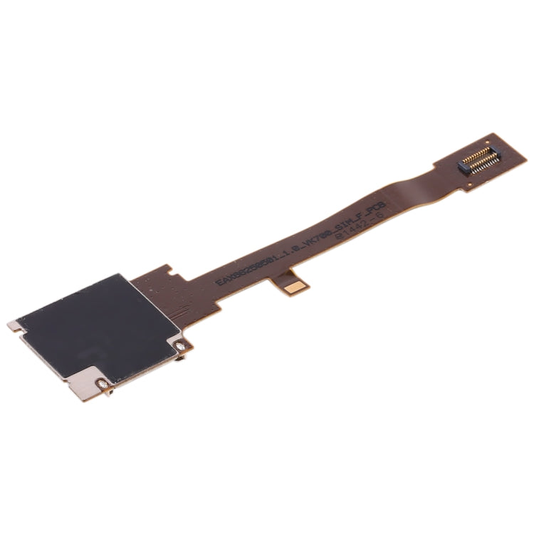 ผู้ถือซิมการ์ดซ็อกเก็ต Flex Cable สำหรับ LG G Pad 10.1 V700, For LG G Pad 10.1 V700