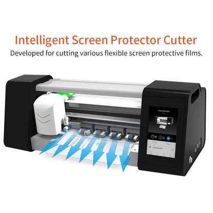 หน้าจอ LCD ระบบสัมผัสอัจฉริยะเครื่องตัดฟิล์มป้องกันไฮดรอลิก TPU แบบยืดหยุ่น, Intelligent Film Cutter