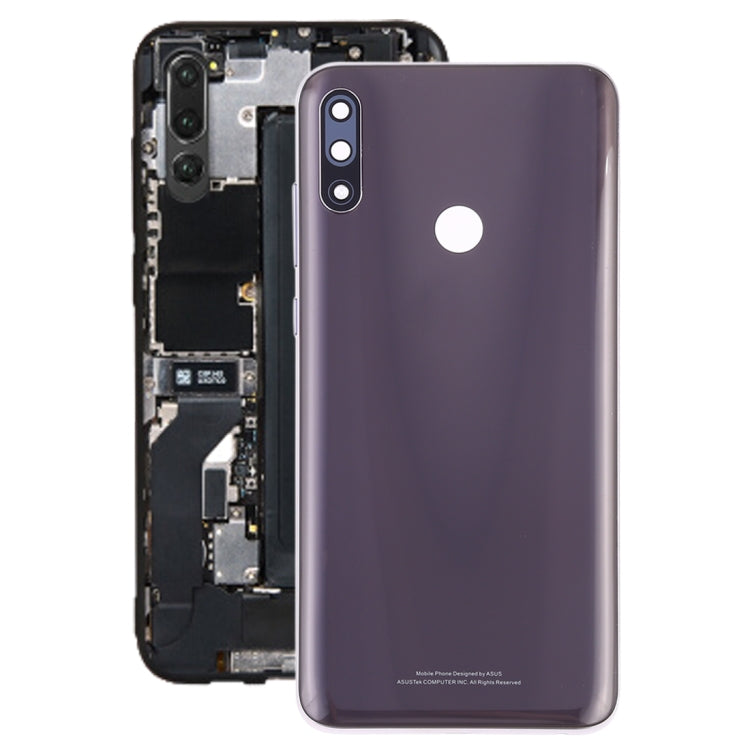 ฝาหลังแบตเตอรี่พร้อมเลนส์กล้องและปุ่มด้านข้างสำหรับ Asus Zenfone Max Pro (M2) ZB631KL, For Asus ZB631KL