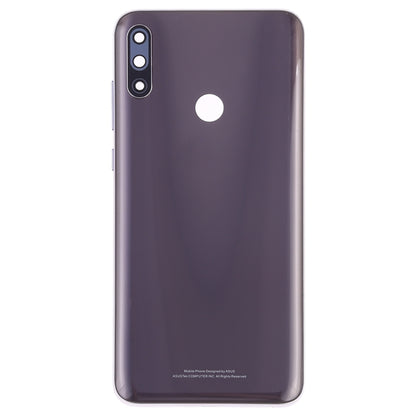 ฝาหลังแบตเตอรี่พร้อมเลนส์กล้องและปุ่มด้านข้างสำหรับ Asus Zenfone Max Pro (M2) ZB631KL, For Asus ZB631KL