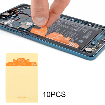 สำหรับ Huawei P30 Pro 10 ชิ้นแบตเตอรี่กาวสติกเกอร์เทปกาว, For Huawei P30 Pro