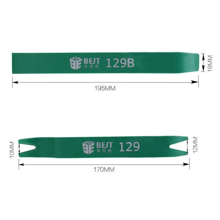 BEST-129B เครื่องมือแงะพลาสติกหัวโค้ง, 129B Pry Tool