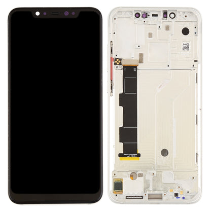 หน้าจอแอลซีดีและชุดประกอบDigitizerพร้อมกรอบและปุ่มด้านข้างสำหรับ Xiaomi Mi 8, For Xiaomi Mi 8, For Mi 8 (Rose Gold)