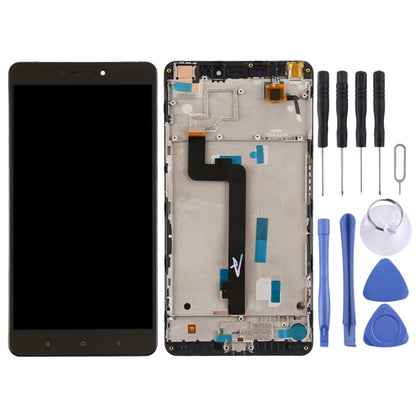 หน้าจอแอลซีดีและชุดประกอบDigitizerพร้อมกรอบสำหรับXiaomi Mi Max, For Xiaomi Mi Max