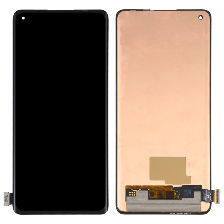 Original AMOLED วัสดุหน้าจอ LCD และ Digitizer Full ASSEMBLY สำหรับ OPPO Reno 3 Pro 5G/ค้นหา X2 NEO CPH2009, For OPPO Reno 3 Pro