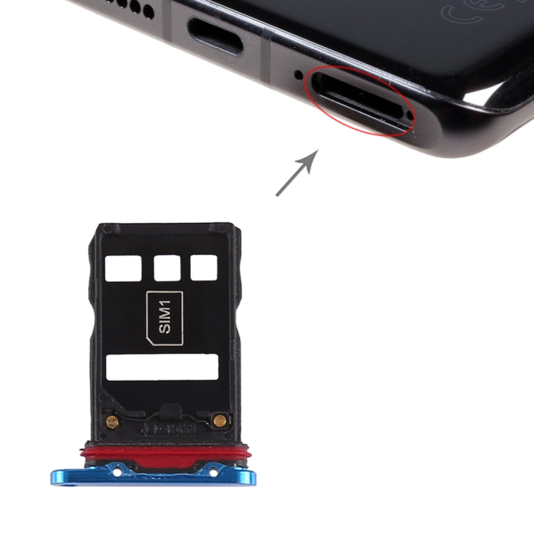 ถาดซิมการ์ด + ถาดซิมการ์ดสำหรับ Huawei P30 Pro, For Huawei P30 Pro