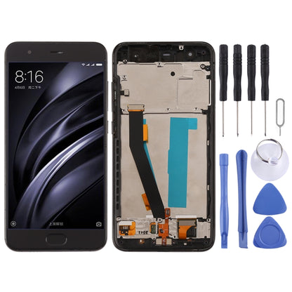 หน้าจอแอลซีดีและชุดประกอบDigitizerพร้อมกรอบสำหรับXiaomi Mi 6, For Xiaomi Mi 6