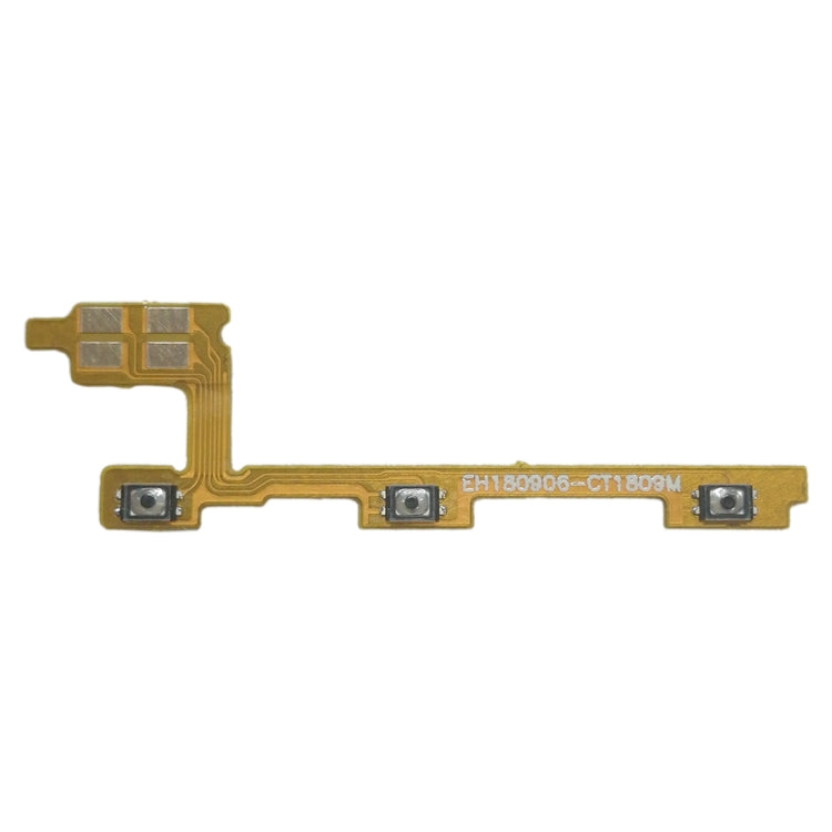 ปุ่มเปิดปิดและปุ่มปรับระดับเสียง Flex Cable สำหรับ Huawei Honor 8X, For Huawei Honor 8X