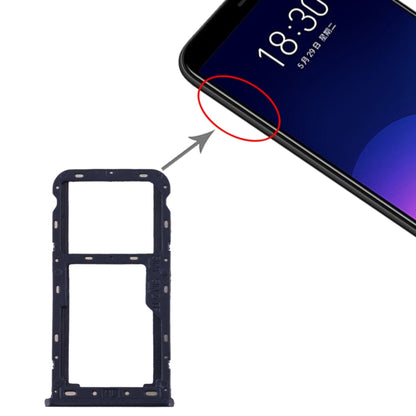 สำหรับถาดซิมการ์ด Meizu M6T + ถาดใส่การ์ด SIM / Micro SD, For Meizu M6T