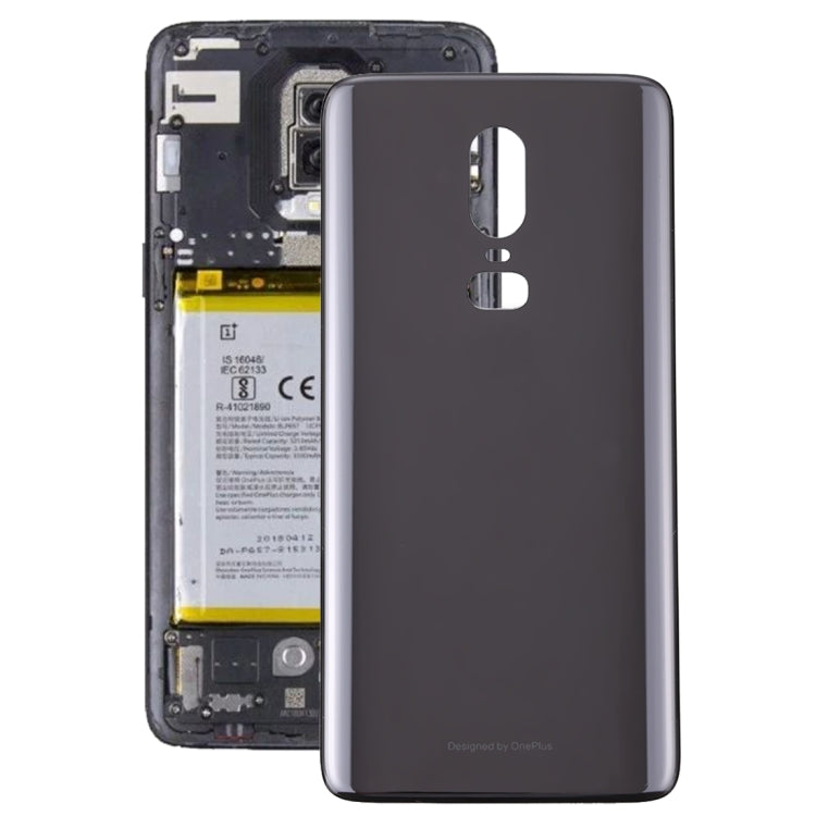 สำหรับ OnePlus 6 ฝาหลัง, For OnePlus 6(Jet Black), For OnePlus 6(Midnight Black)